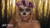 MAQUILLAJES de CALAVERA para HALLOWEEN 2019