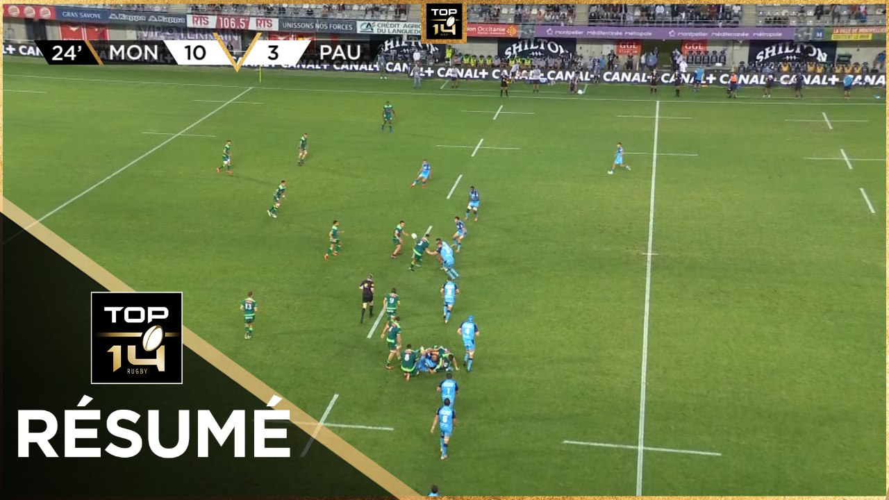 TOP 14 - Résumé Montpellier Hérault Rugby-Section Paloise: 23-26 - J1 - Saison 2020/2021