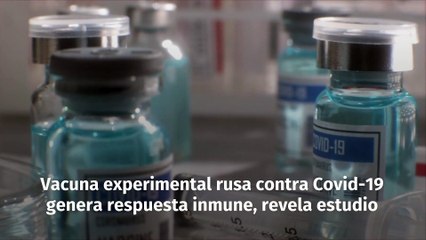 Vacuna experimental rusa contra Covid-19 genera respuesta inmune, revela estudio