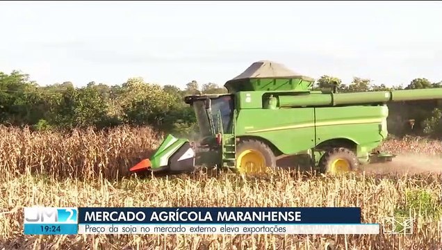 Preço da soja no mercado externo eleva exportações.