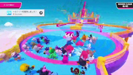 【FALL GUYS】ぐるぐるファイトは右側通行で攻略！！