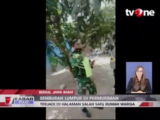Semburan Lumpur di Tengah Permukiman Hebohkan Warga