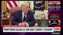 Trump denies calling US troops 'losers' and 'suckers'
