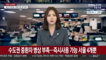 수도권 중환자 병상 부족…즉시사용 가능 서울 4개뿐