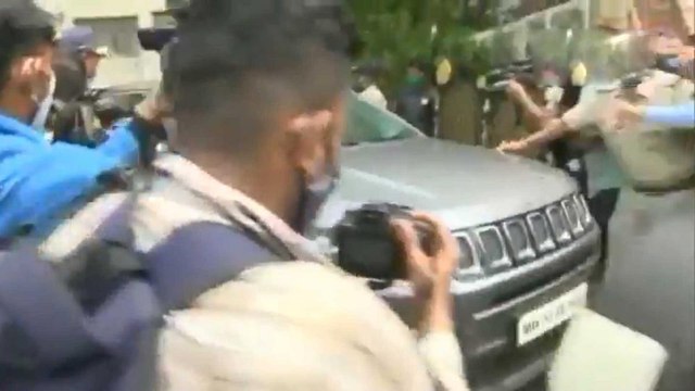 Rhea Chakraborty leaves her residence for NCB questioning