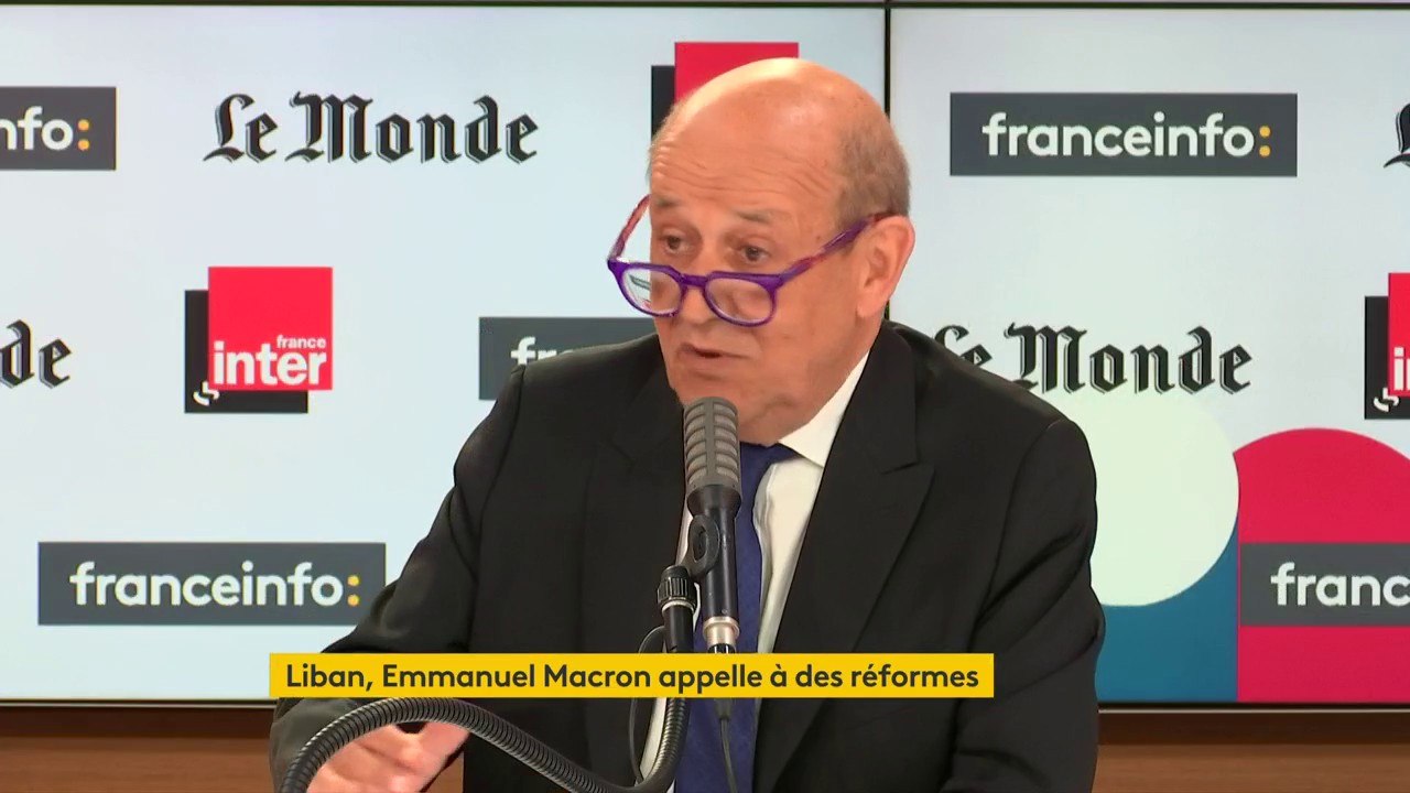Jean-Yves Le Drian : "Il y a le Hezbollah militaire, que nous condamnons, et le Hezbollah politique, que les Libanais ont élu. On parle avec des gens qui ont été élus."
