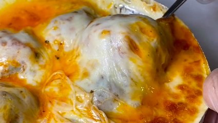 Garlic knot Parmesan is loaded with cheese