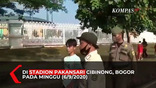 Tak Pakai Masker, Pelanggar Ditandu ke Pemakaman di Bogor