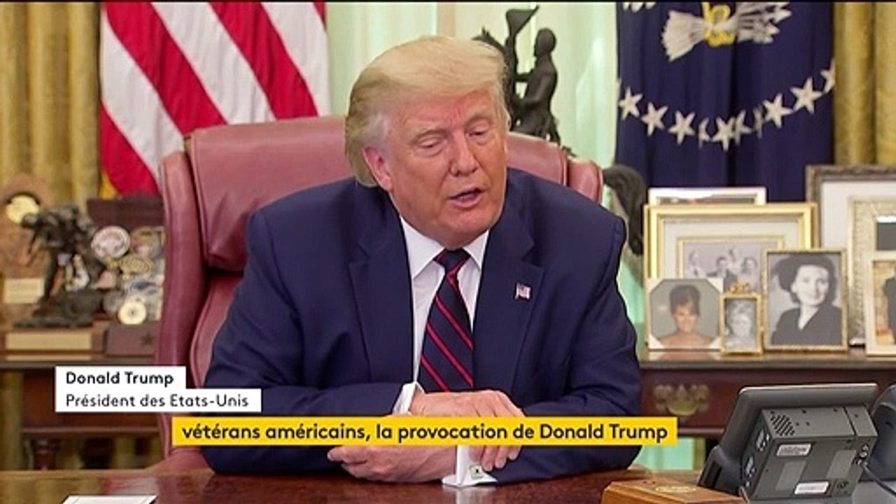 Etats-Unis : la provocation de Donald Trump qui passe mal auprès des vétérans américains