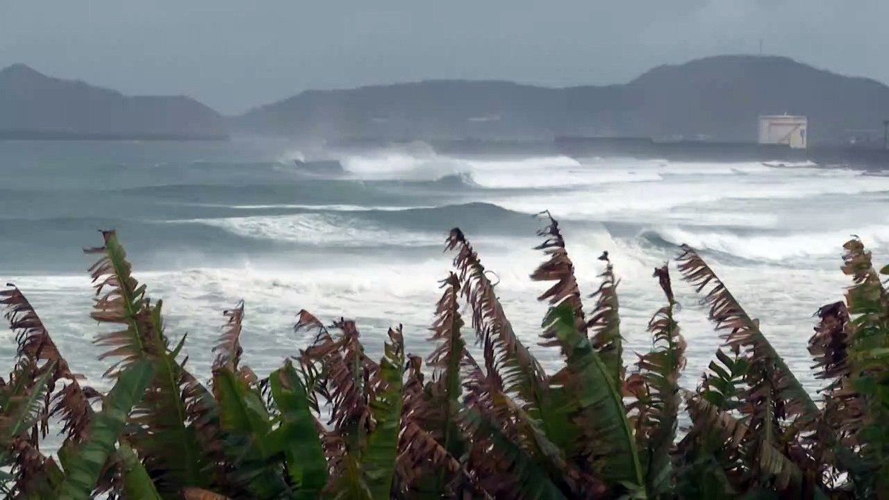 Taifun 'Haishen' zieht über Japan hinweg
