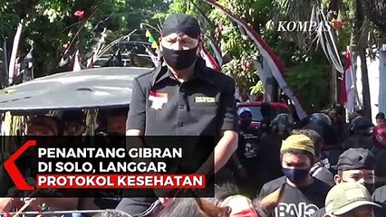 Penantang Gibran di Solo, Langgar Protokol Kesehatan
