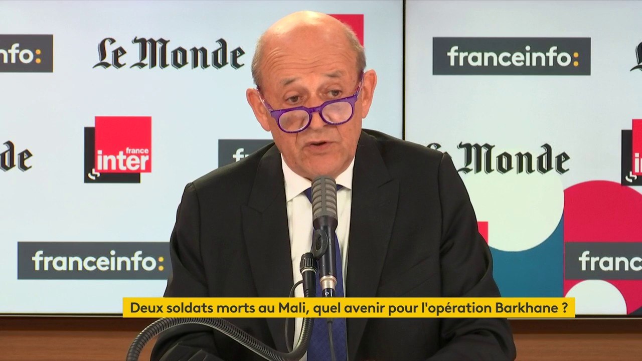 Jean-Yves Le Drian : "Chacun est dans son rôle,...