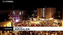 Nuevo sábado de manifestaciones frente a la casa de Benjamin Netanyahu