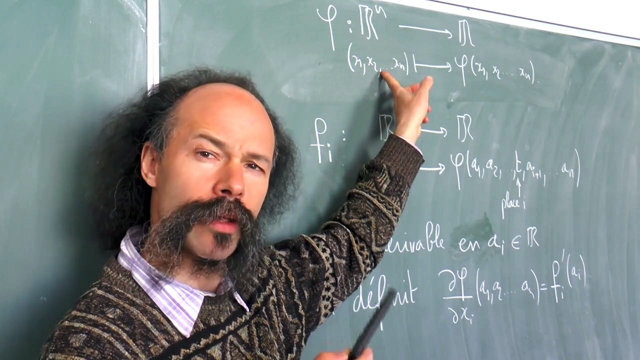 V3 Mathématiques de l'ingénieur :  : dérivation des champs scalaires