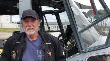 La fin des hélicoptères Lynx. Michel, ancien pilote