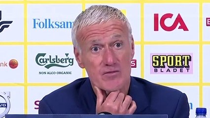 Football - Nations League - Didier Deschamps after France 1-0 Sweden