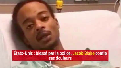 États-Unis : blessé par la police, Jacob Blake confie ses douleurs