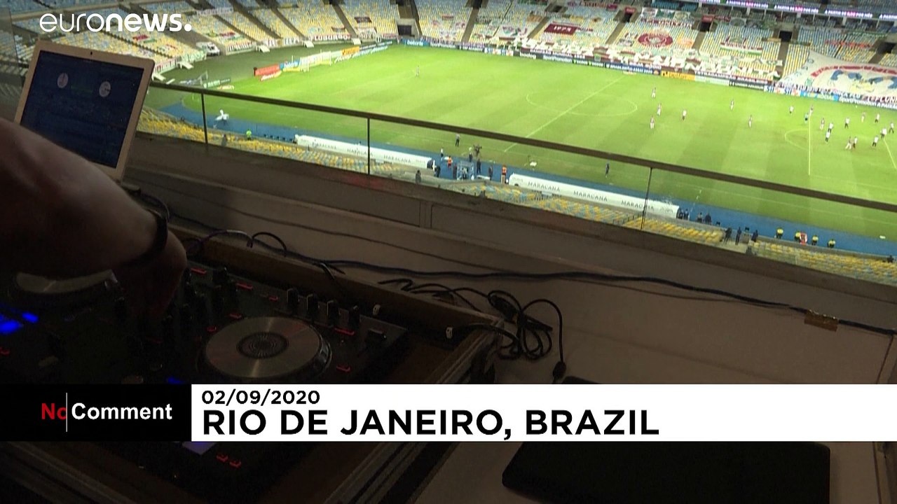 DJ ersetzt Zuschauer im Stadion