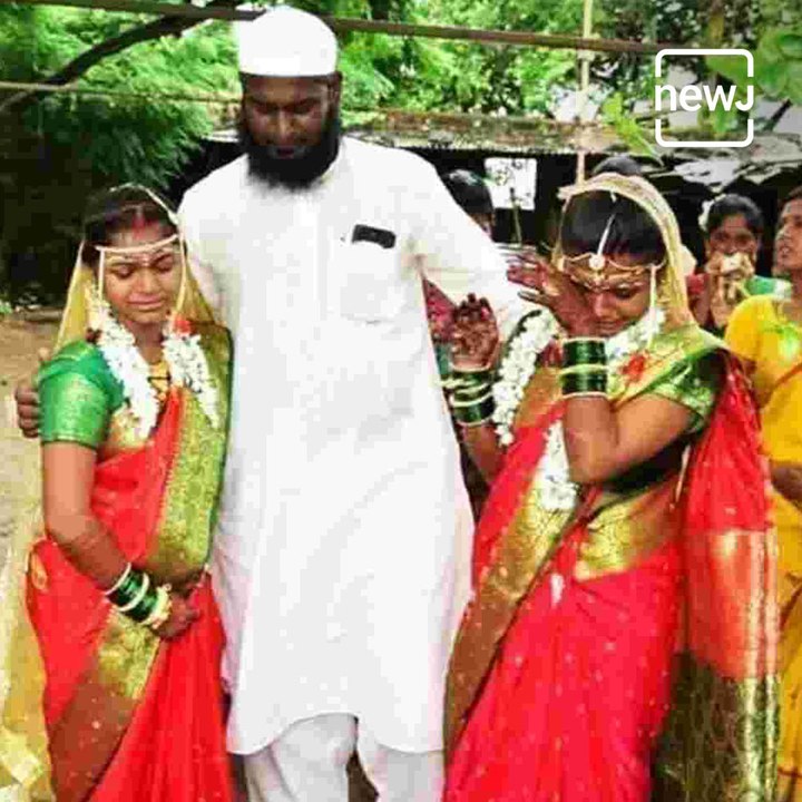 Muslim Man Who Adopted His Hindu Sisters As Orphans Gets Them Married In A Hindu Ceremony