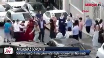 Maltepe'de koronavirüs halayı