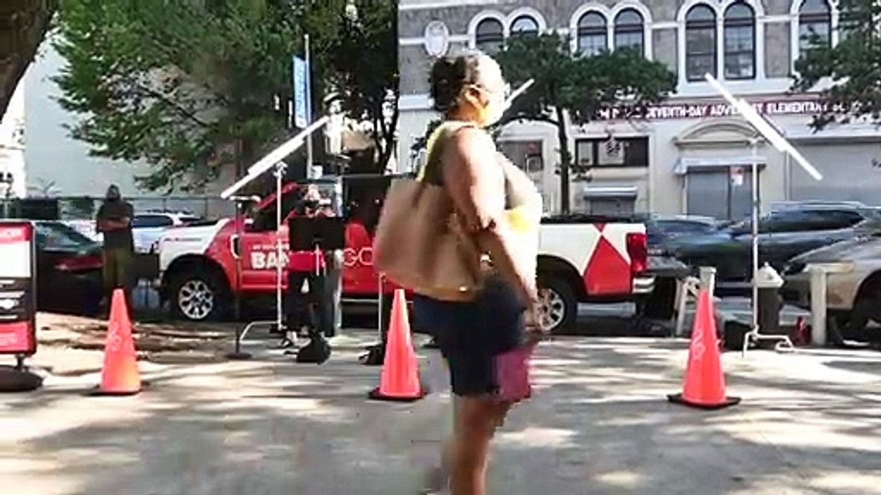 In Corona-Zeiten geben die New Yorker Philharmoniker Bürgersteig-Konzerte