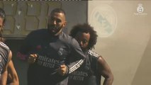 Trabajo de resistencia y con balón para cerrar la semana en el Real Madrid