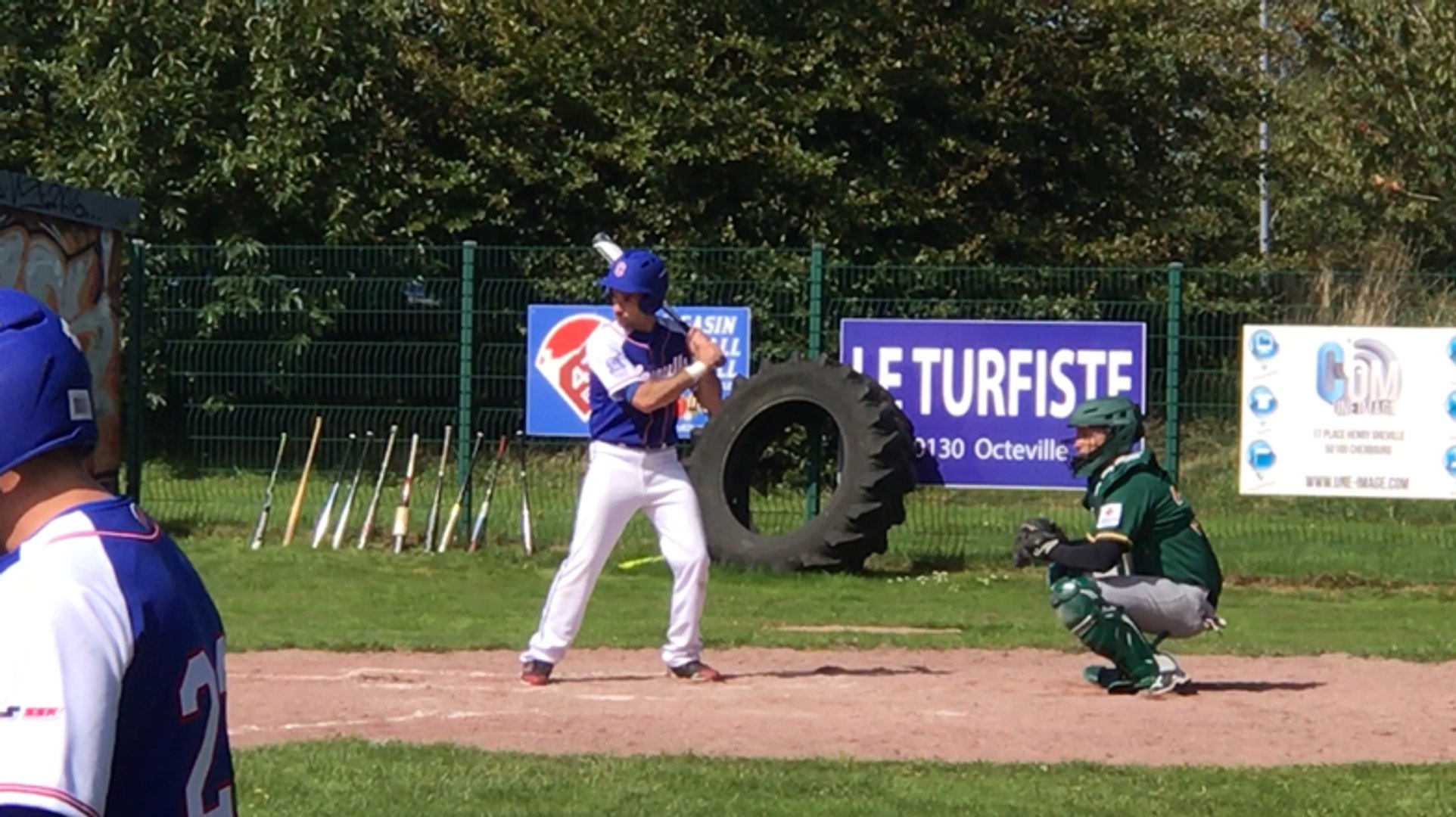 ⁣Les Seagulls font la pub du base-ball là de Saint-Gabriel