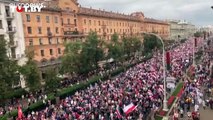 Quinto domingo de protestos na Bielorrússia