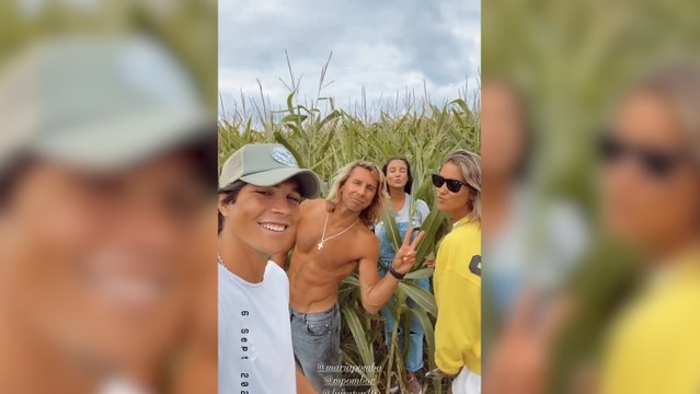 María Pombo y Pablo Castellano disfrutan de una escapada familiar