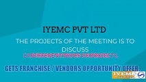 iyemc private limited company projects details. Income place of iyemc company. Offers Businesses partners, Vendor, Franchise of Education, Banking, Financial, home Services, Others Services.