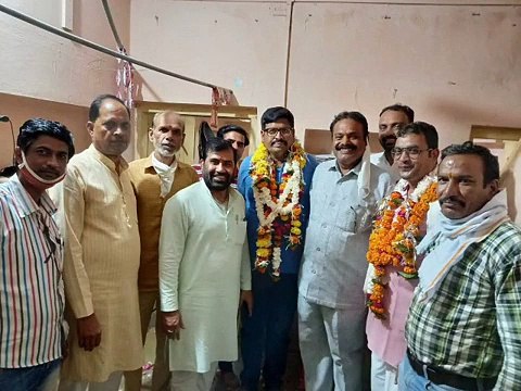 नवनियुक्त सभापतियों का पूर्व नगर पालिका अध्यक्ष ने किया स्वागत