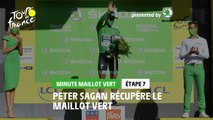 #TDF2020 - Étape 9 / Stage 9 - Škoda Green Jersey Minute / Minute Maillot Vert