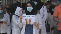 Iraqis protest as hospitals overwhelmed by COVID-19 patients