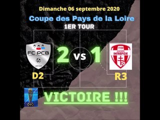 Le FCPCB s'impose en Cpe des Pays de la Loire face à une R3 !!
