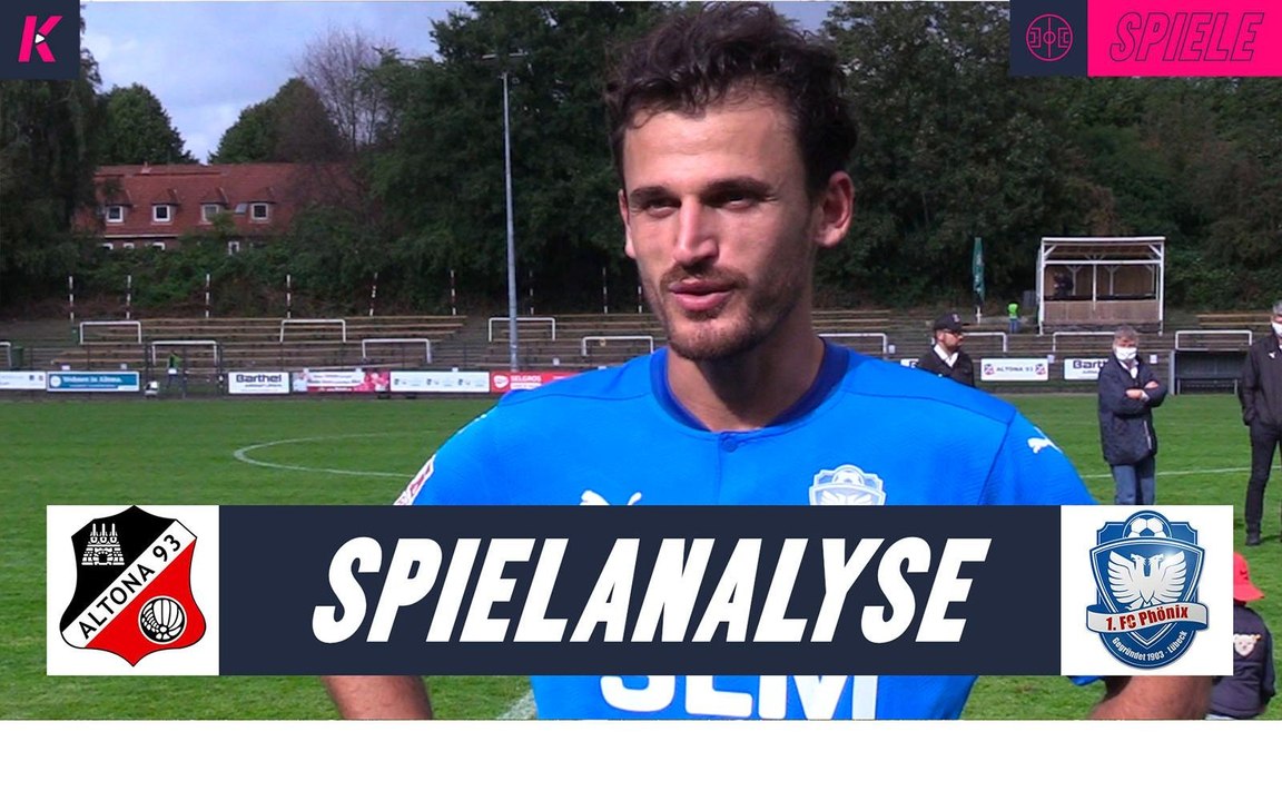 Die Spielanalyse | Altona 93 – 1. FC Phönix Lübeck (1. Spieltag, Regionalliga Nord, Gruppe Nord)