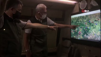 Bakan Pakdemirli: “Hatay yangınında can kaybımız yok, müdahale devam ediyor”