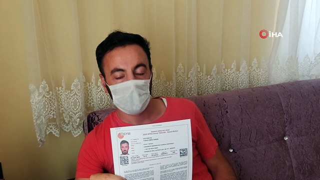 Bir yıl bu sınava hazırlandı, beklediği ambulans gelmeyince sınava giremedi
