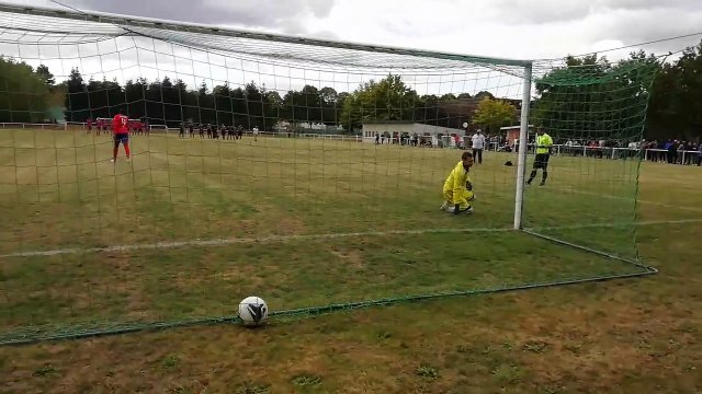 Séance de tir au but: 1er tir de A.S. CONTRES