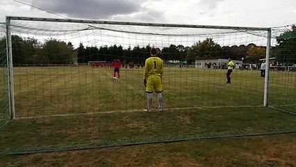 Séance de tir au but: 5eme -dernier- tir de A.S. CONTRES