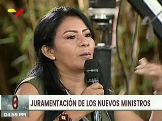 Min. Yamilet Mirabal: Avanzaremos desde los pueblos indígenas para avanzar en la Revolución