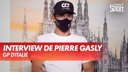 Interview exclusive de Pierre Gasly après sa victoire