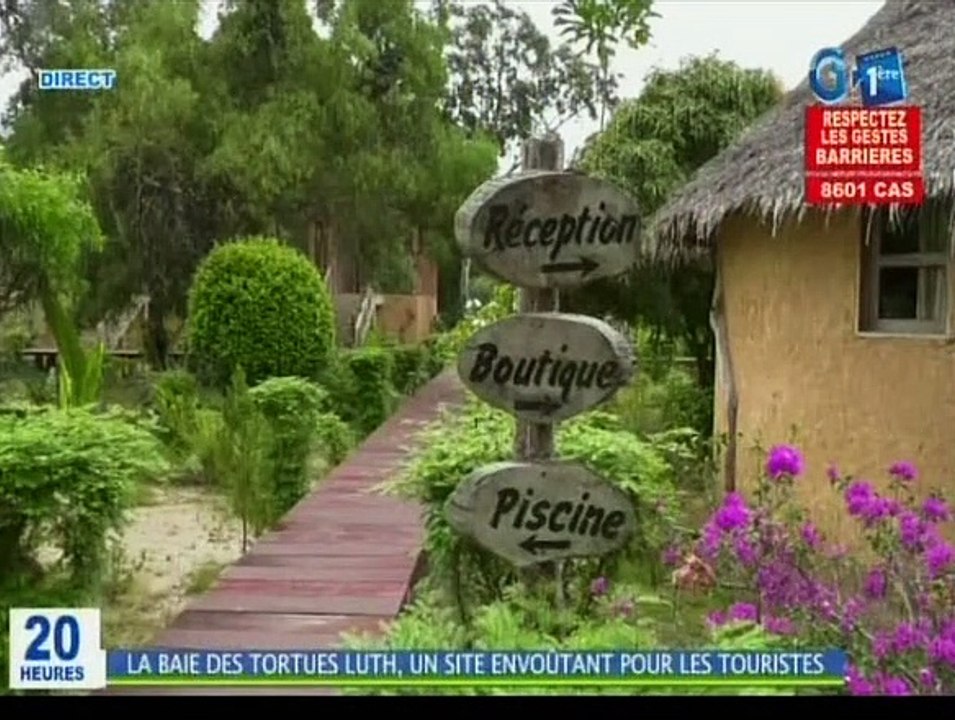 RTG / La baie des tortues LUTH, un site envoûtant pour les touristes.