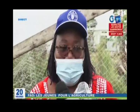 RTG / Les experts du FAO ( Food and Agriculture Organization) incitent les jeunes à la pratique de l’agriculture.