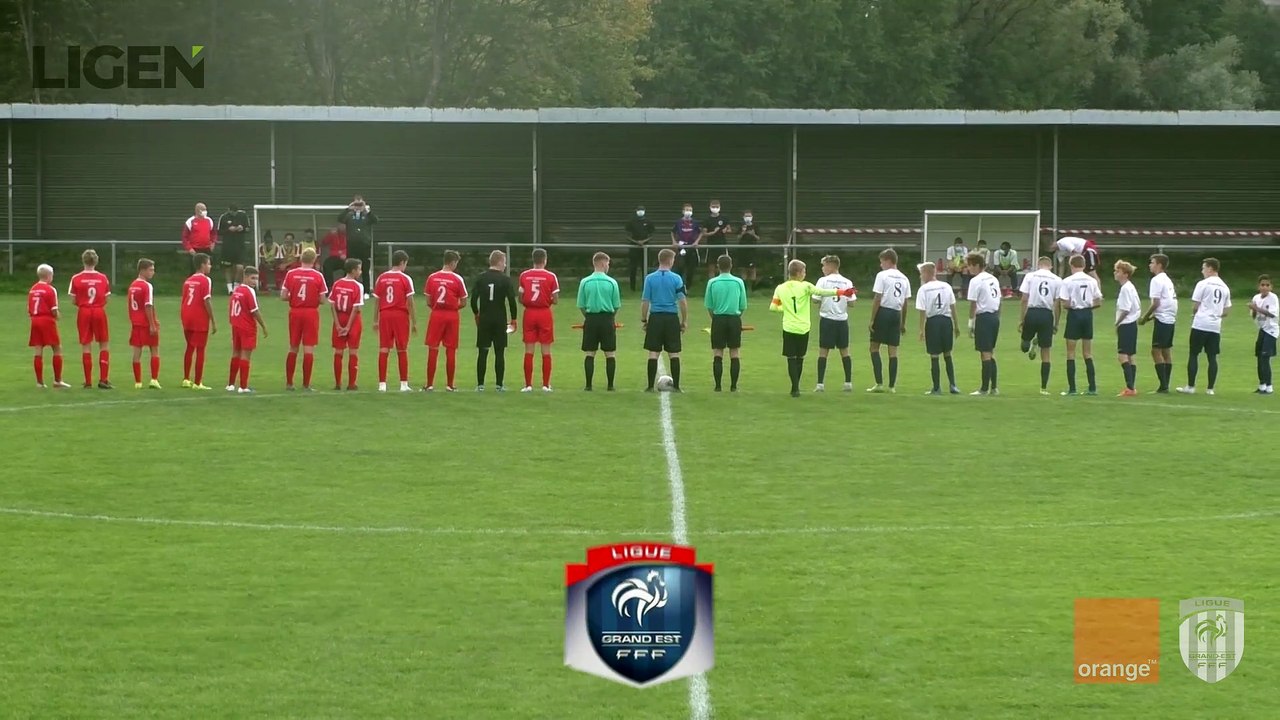 U15 Grand Est Orange, Haguenau - Magny 4-0, le résumé