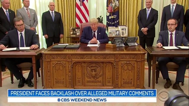 Prominent veterans demand apology from Trump after allegations of insulting remarks