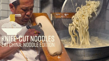 Really Fast Knife-Cut Noodles From Shanxi - Eat China (S2E5)