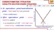 Conductometric titration of strong acid and strong base (strong acid vs strong b
