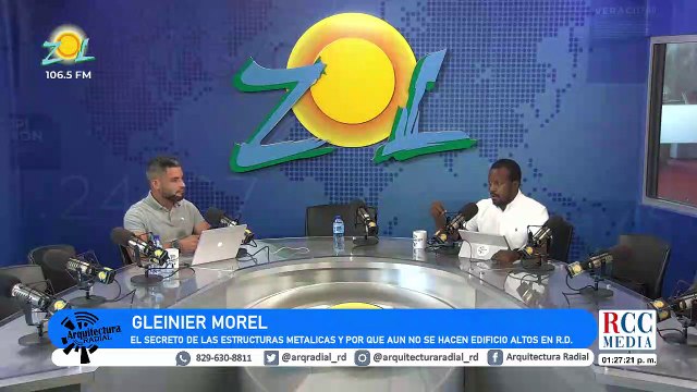 Gleinier Morel – Por que NO se construye en Estructuras Metálicas – Arquitectura Radial