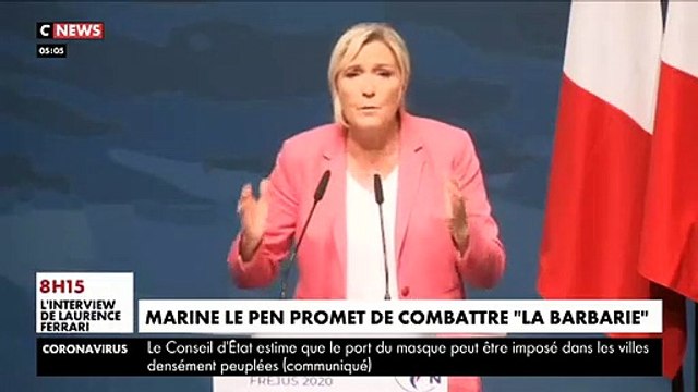 Marine Le Pen s'en prend violemment au Ministre de la justice Eric Dupont-Moretti qui lui répond en l'accusant de mentir éhontément