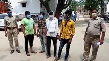 कांधला: रुपए के लेनदेन को लेकर आपस में झगड़ा कर रहे चार लोग गिरफ्तार